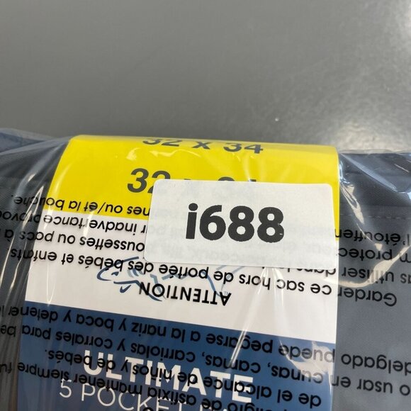 NEW Greg Norman Men's 32X34 Ultimate 5 Pocket Pants Black Performance - Picture 11 of 11